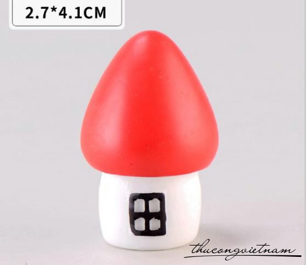 Ngôi Nhà Tuyết Hình Nấm Lớn 2.7*4.1cm